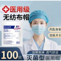 3‑Ply Medical Face Masks & Bouffant Caps